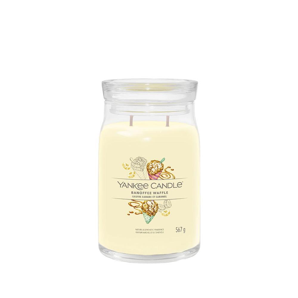 СВЕЩ YANKEE CANDLE SIGNATURE BANOFFEE WAFFLE