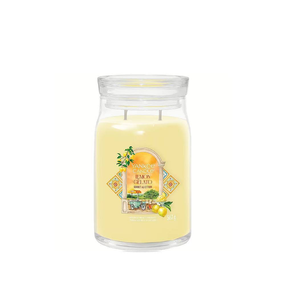 СВЕЩ YANKEE CANDLE SIGNATURE LEMON GELATO