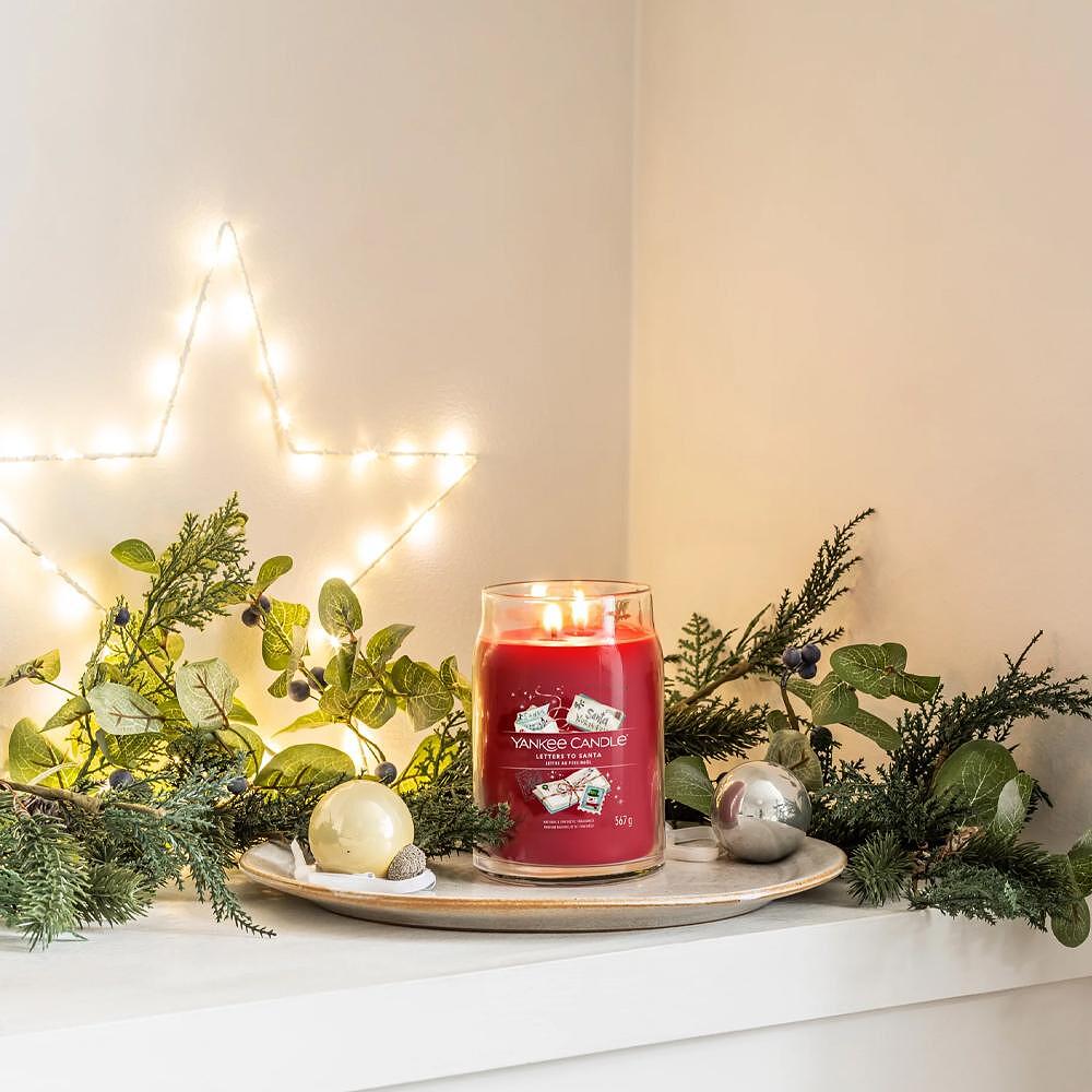СВЕЩ YANKEE CANDLE SIGNATURE LETTERS TO SANTA